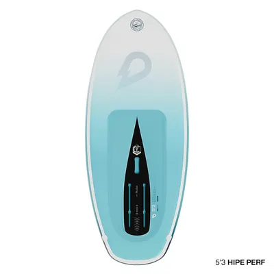 Доска для фойла GONG Wing foil Board Inflatable HIPE Perf 2026 — вид сверху