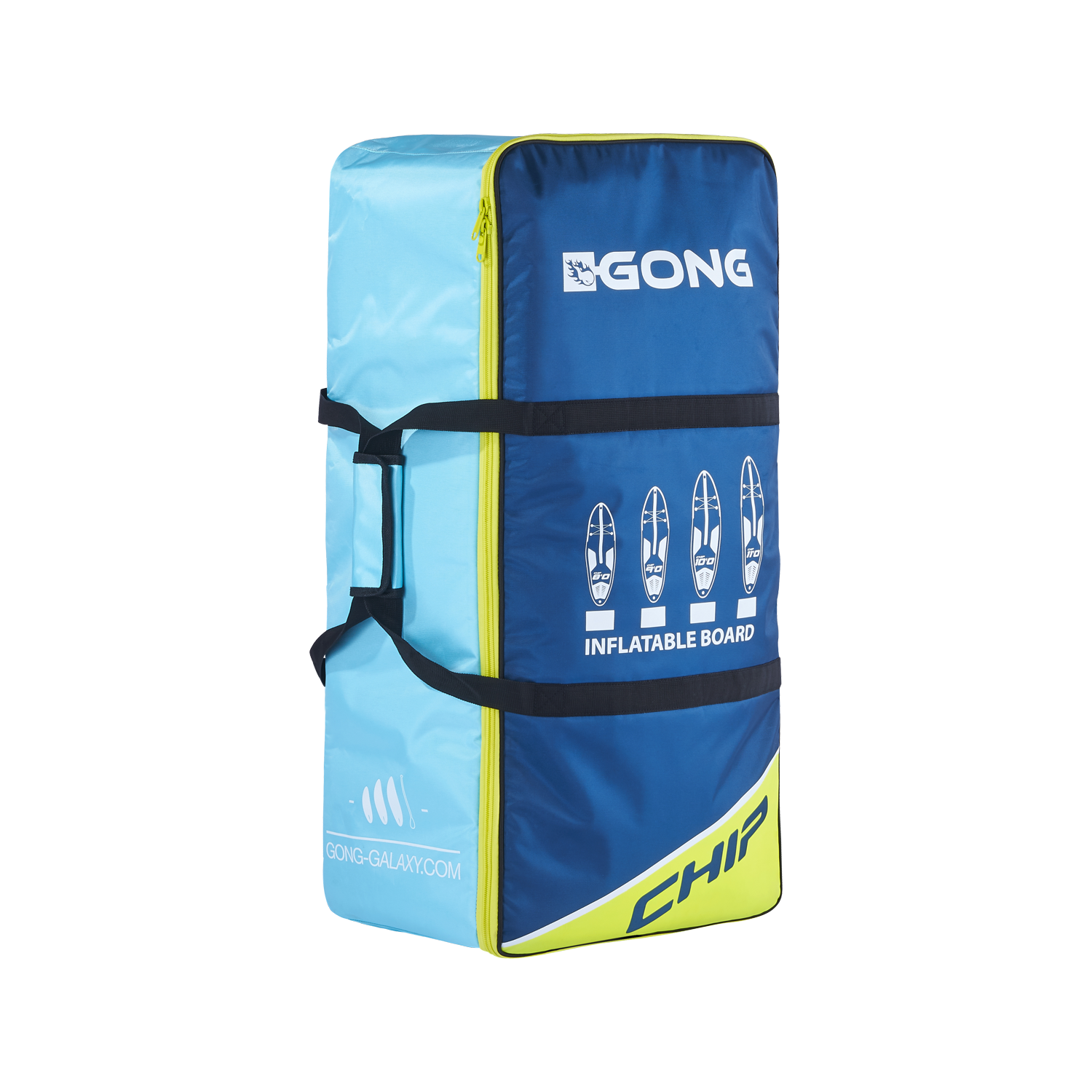 SUP-доска GONG Pack SUP Inflatable Chip 8'0 — side view