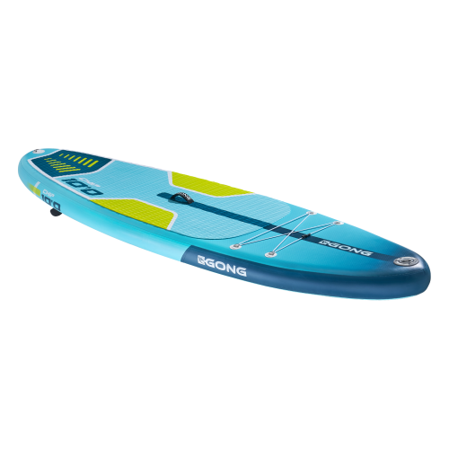 SUP-доска GONG Pack SUP Inflatable Chip 8'0 — in action on the water