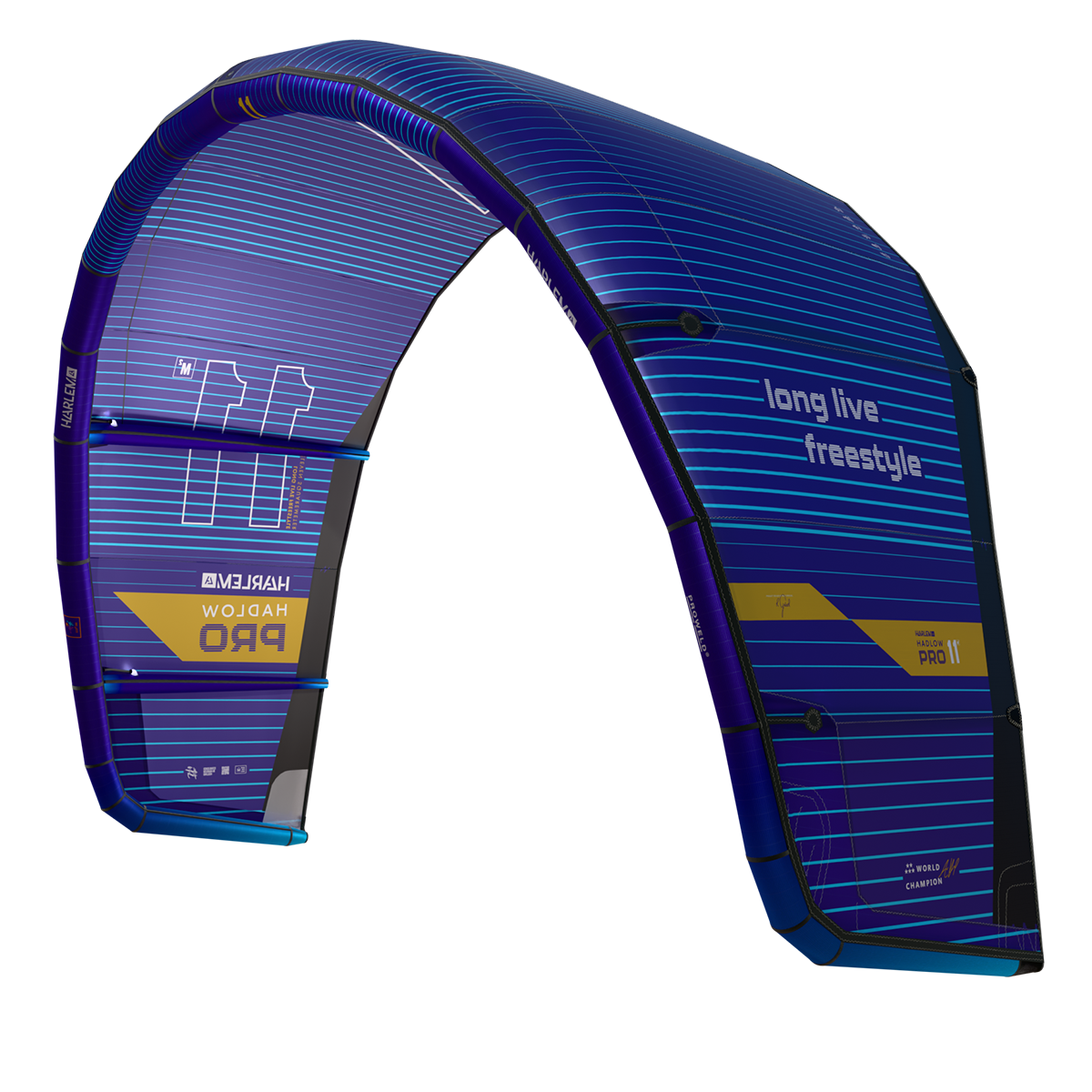 Harlem HADLOW PRO Kite — side view