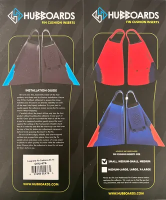 Плавник Hubboards 2mm Neoprene Fin Cushion Insert Kit