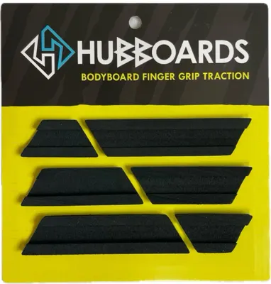Крепление Hubboards Bodyboard Finger Grip Traction — вид сбоку