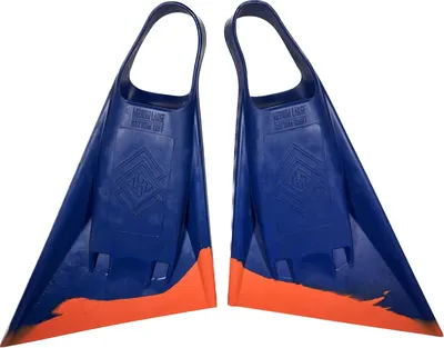 Плавник Hubboards Boost'n Houston Swim Fins -Midnight & Orange — вид сбоку