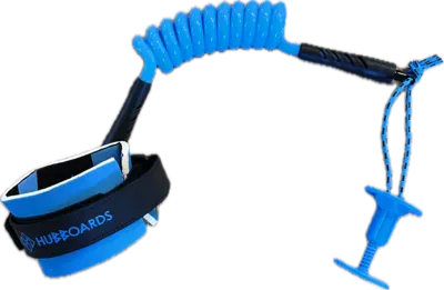 Лиш Hubboards Comp Wrist Leash 9mm — крупный план