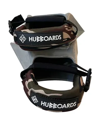 Плавник Hubboards Deluxe Fin Tethers — в работе на воде