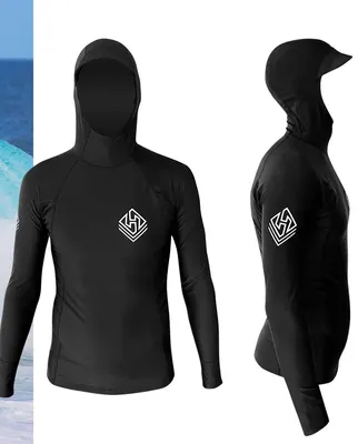 Одежда Hubboards Hooded Long Sleeve Rashguard