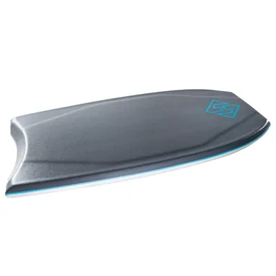 Бодиборд Hubboards Hubb Edition QuadCore Sci-Five -Crescent Tail — крупный план