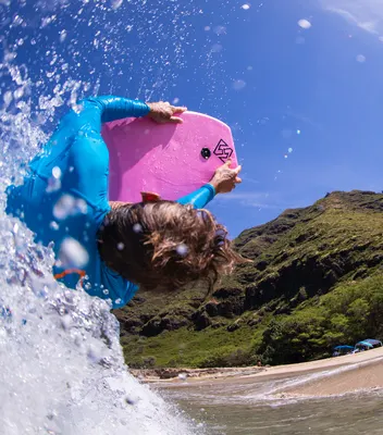Бодиборд Hubboards Hubb Lite Fun Size Mini Kickboard — вид сверху