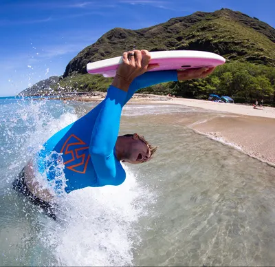Бодиборд Hubboards Hubb Lite Fun Size Mini Kickboard — крупный план