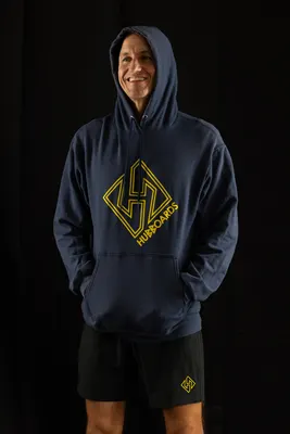 Одежда Hubboards Hubboards Stay Gold Hoodie - NAVY — вид сверху