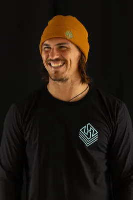 Одежда Hubboards Next Level Beanie - Copper — вид сбоку