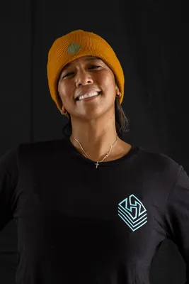 Одежда Hubboards Next Level Beanie - Copper — детали конструкции