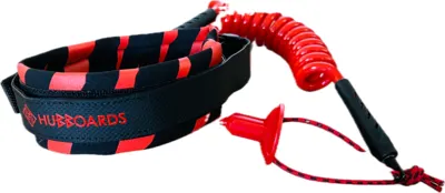 Лиш Hubboards Comp Big Bicep Leash 9mm — в работе на воде