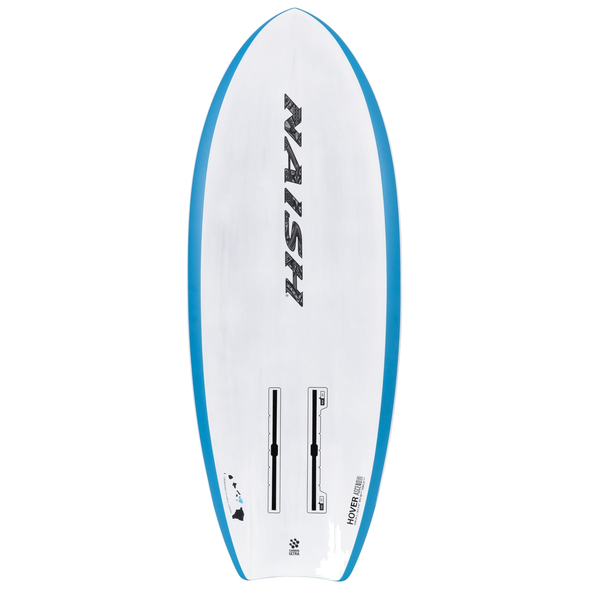 Naish Hover Surf Ascend Carbon Ultra Foilboard — side view