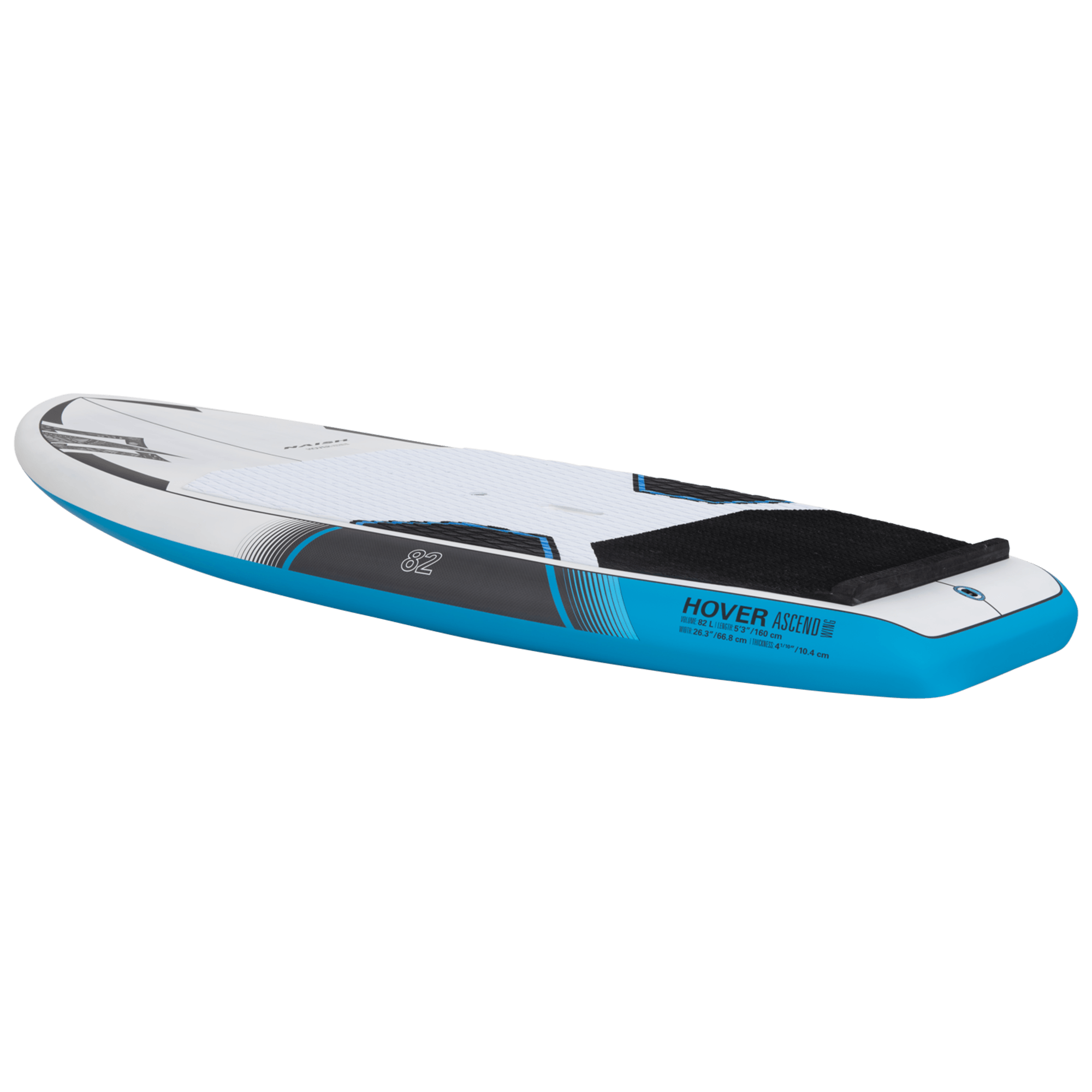 Naish Hover Wing Foil Ascend Carbon Ultra Foilboard — top view