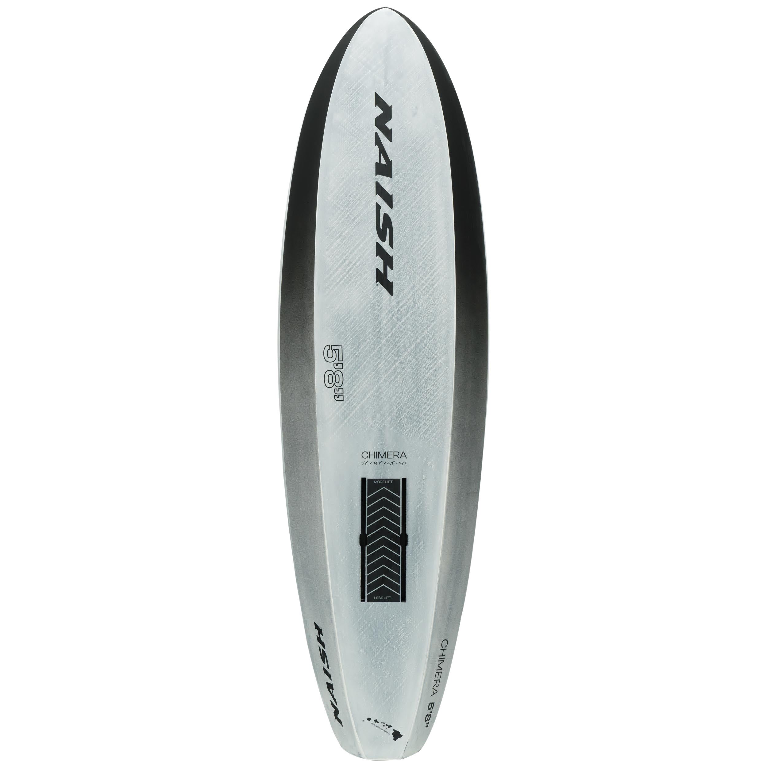 Naish Chimera 2026 Foilboard — side view