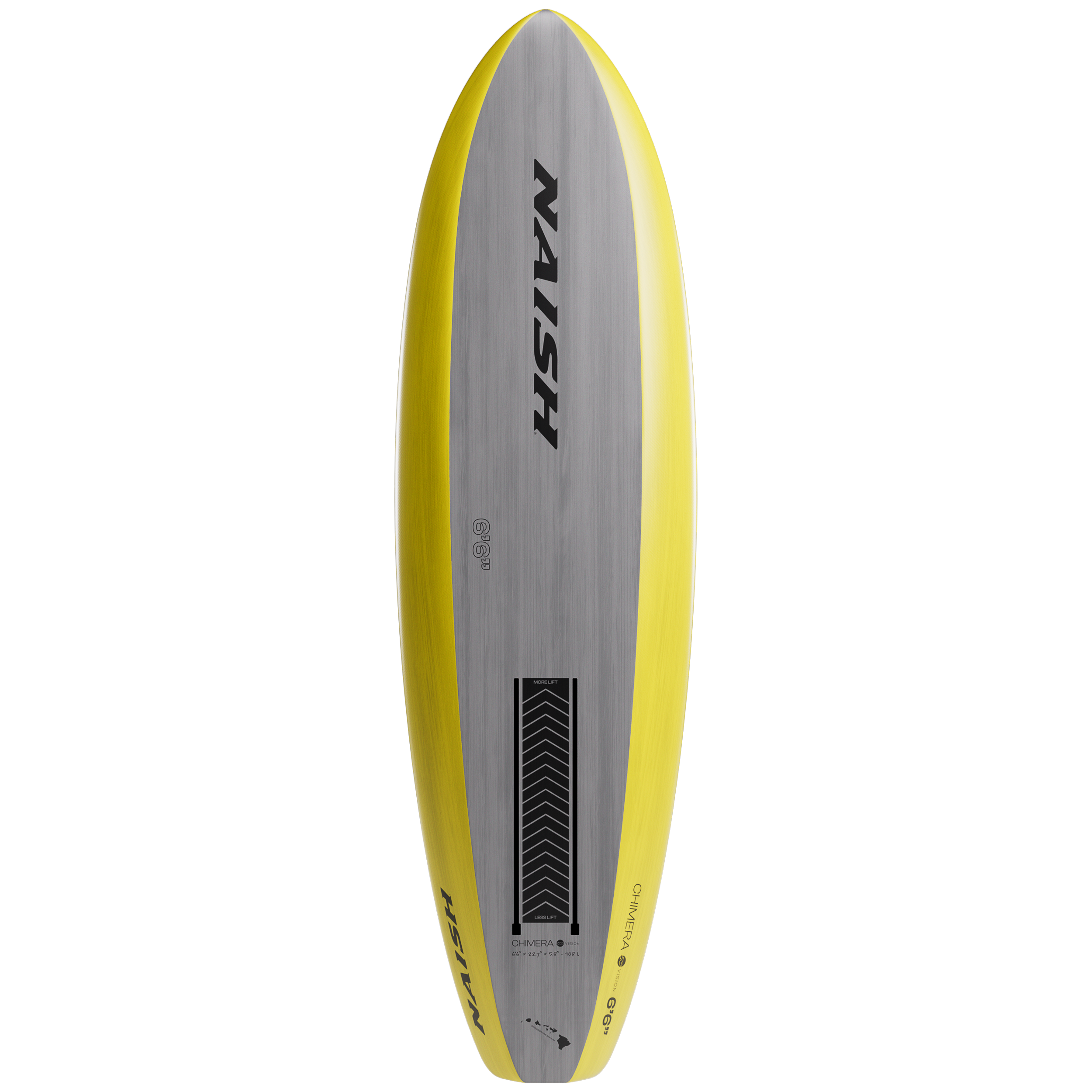 Naish Chimera NVision Foilboard — side view