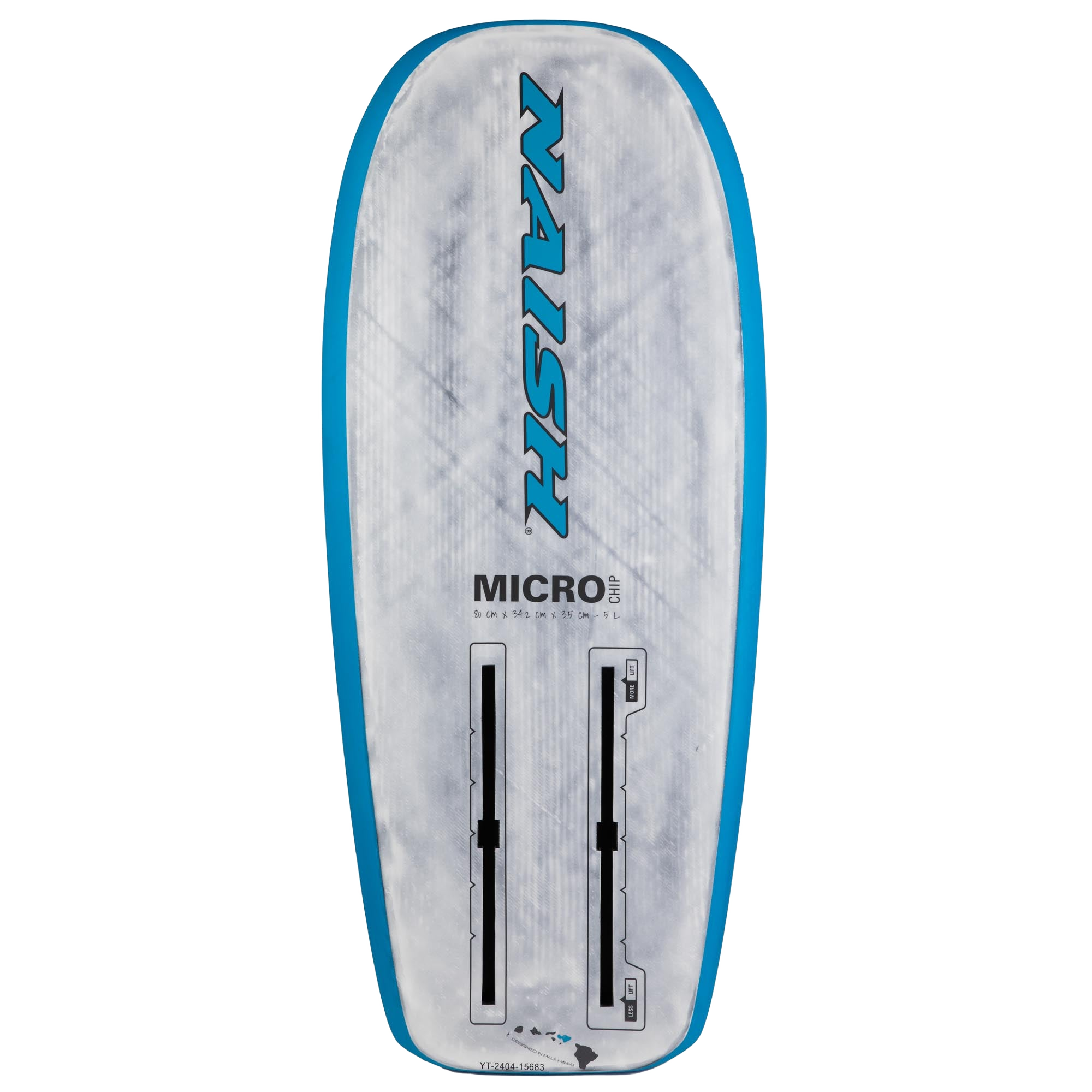 Naish Hover Micro Chip Foilboard — side view