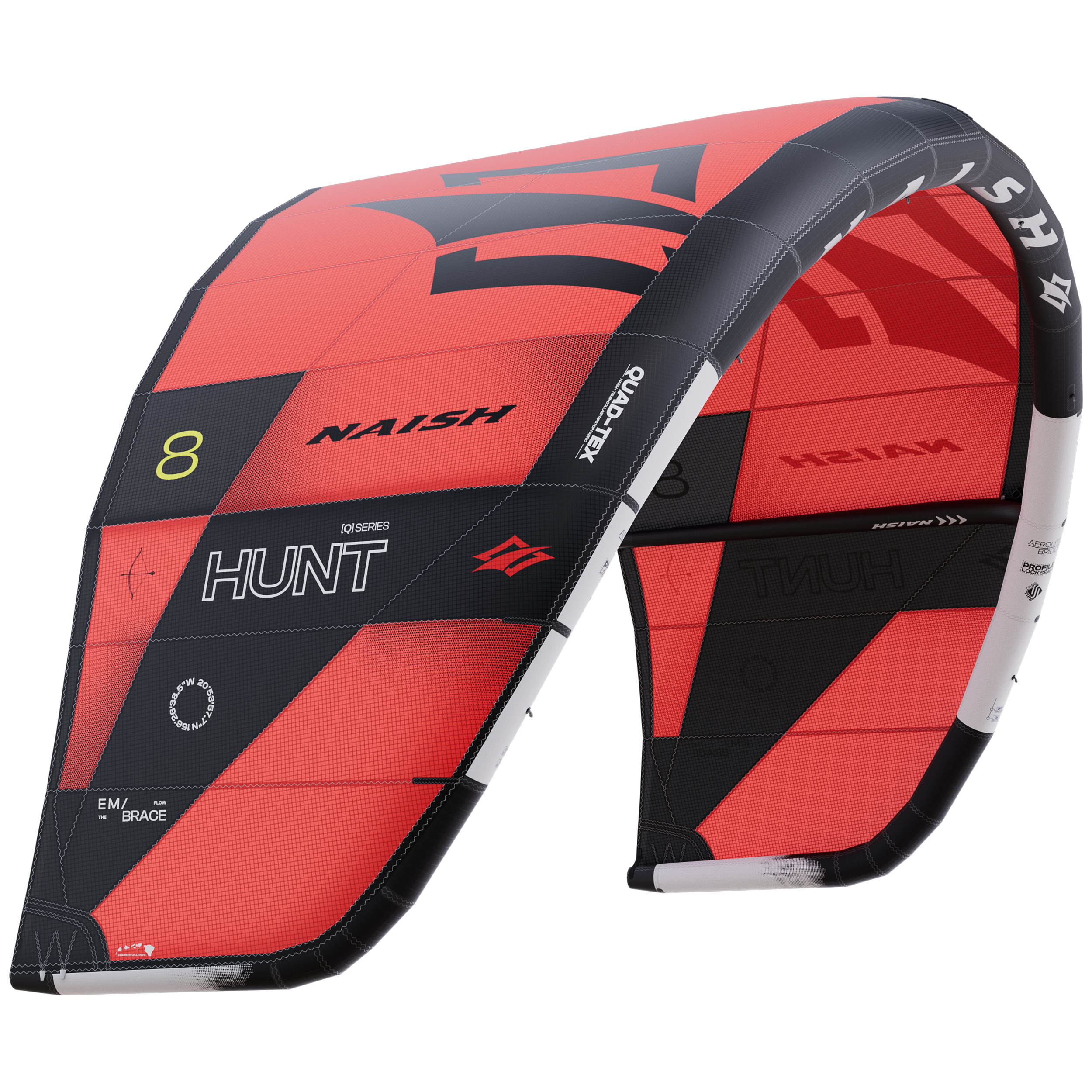 Naish Hunt [Q]Series 2026 Kite — side view