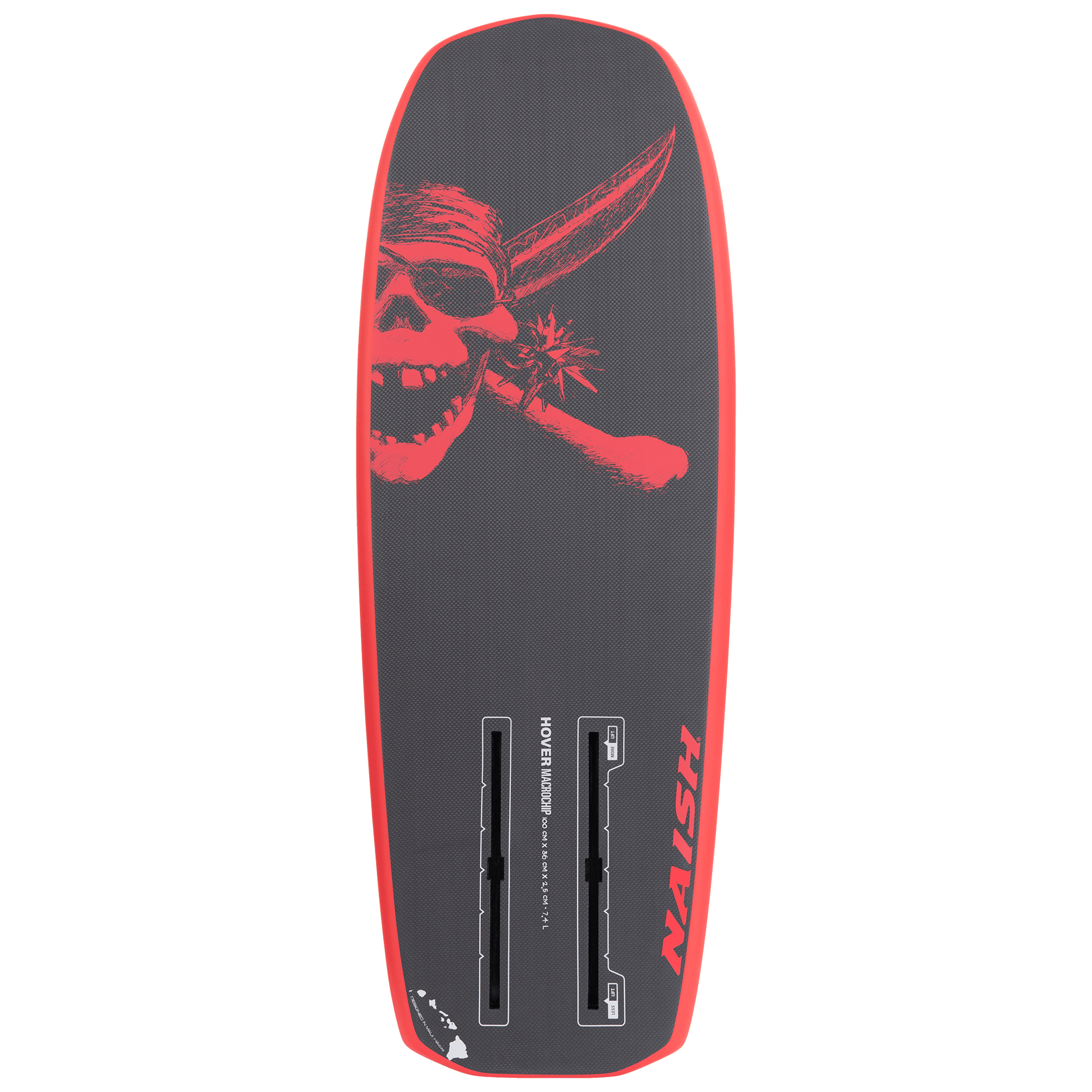 Доска для фойла Naish Hover Kite Macrochip — side view