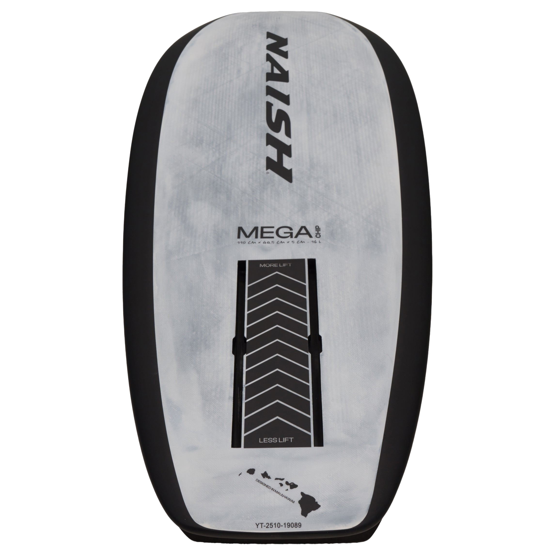Naish Megachip 2026 Foilboard — side view