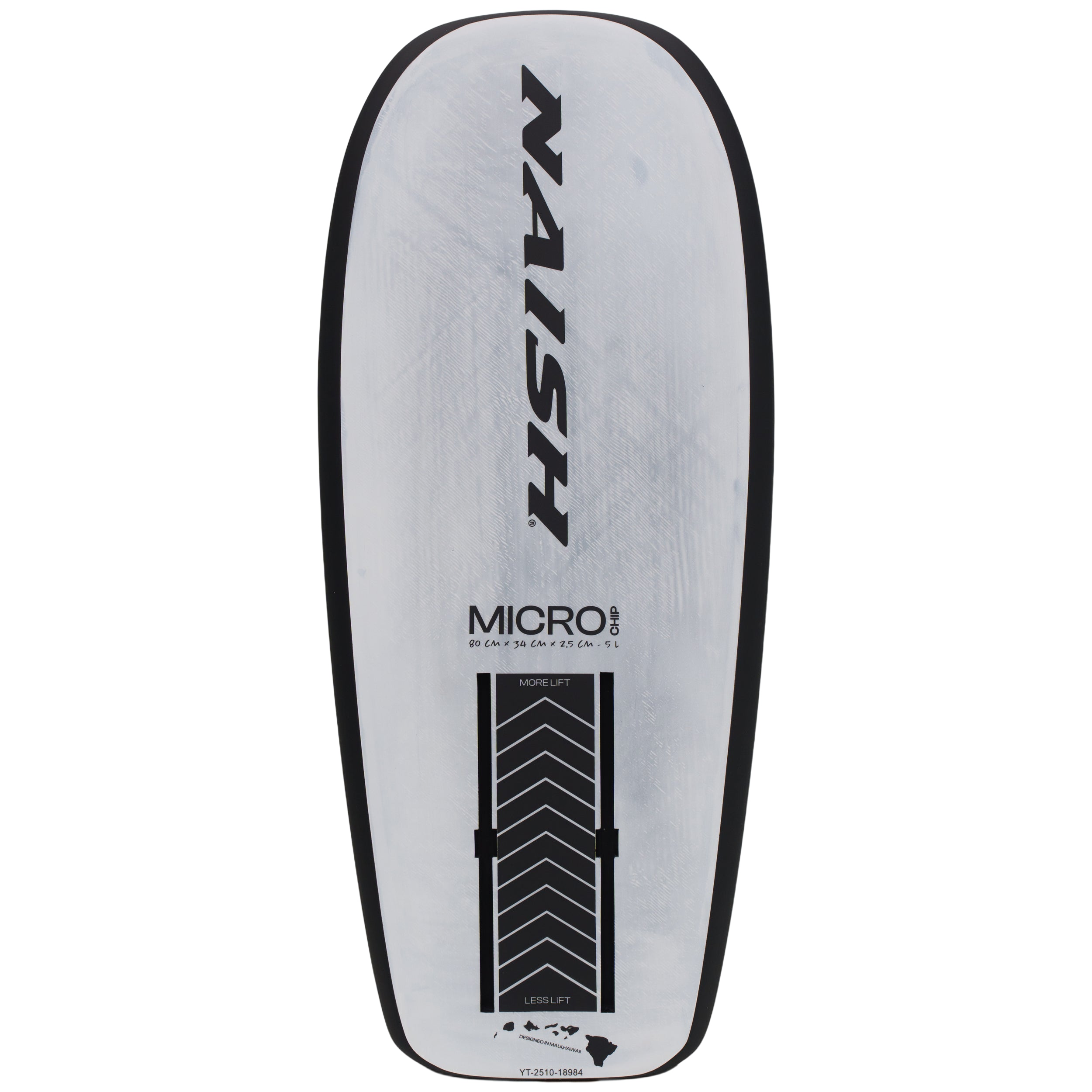 Naish Microchip 2026 Foilboard — side view