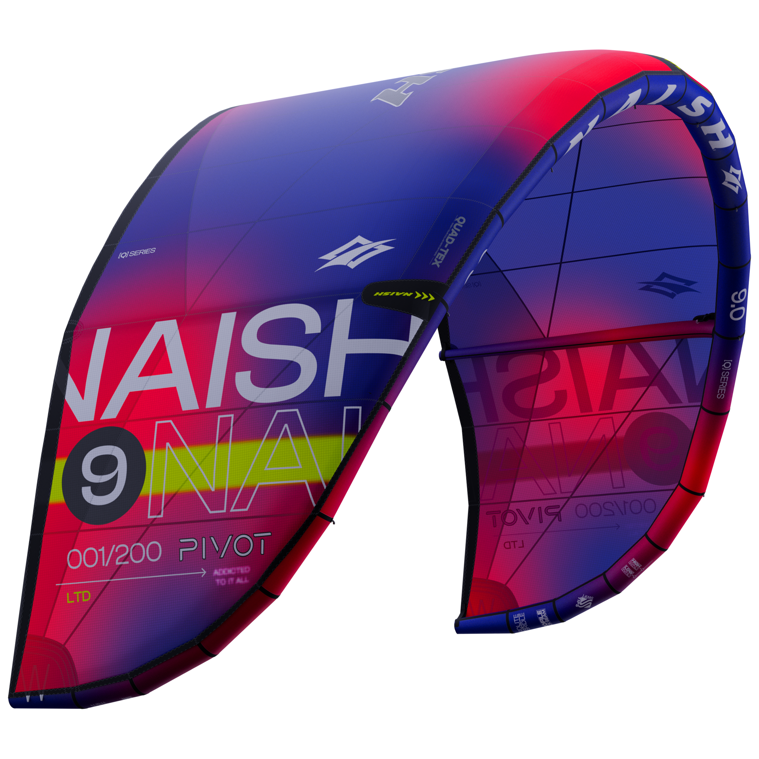 Naish Pivot LTD Kite — side view