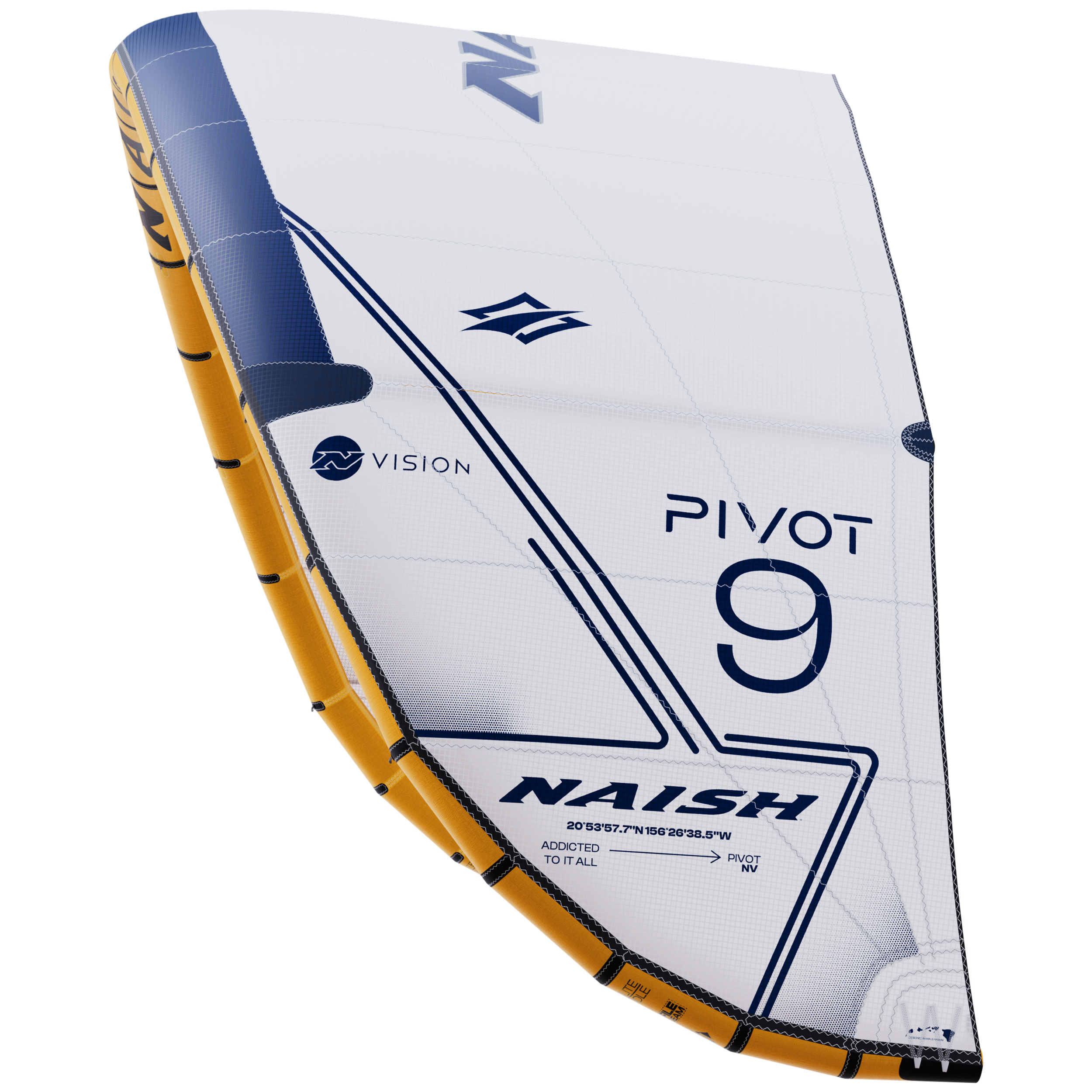 Naish Pivot NVision 2026 Kite — in action on the water