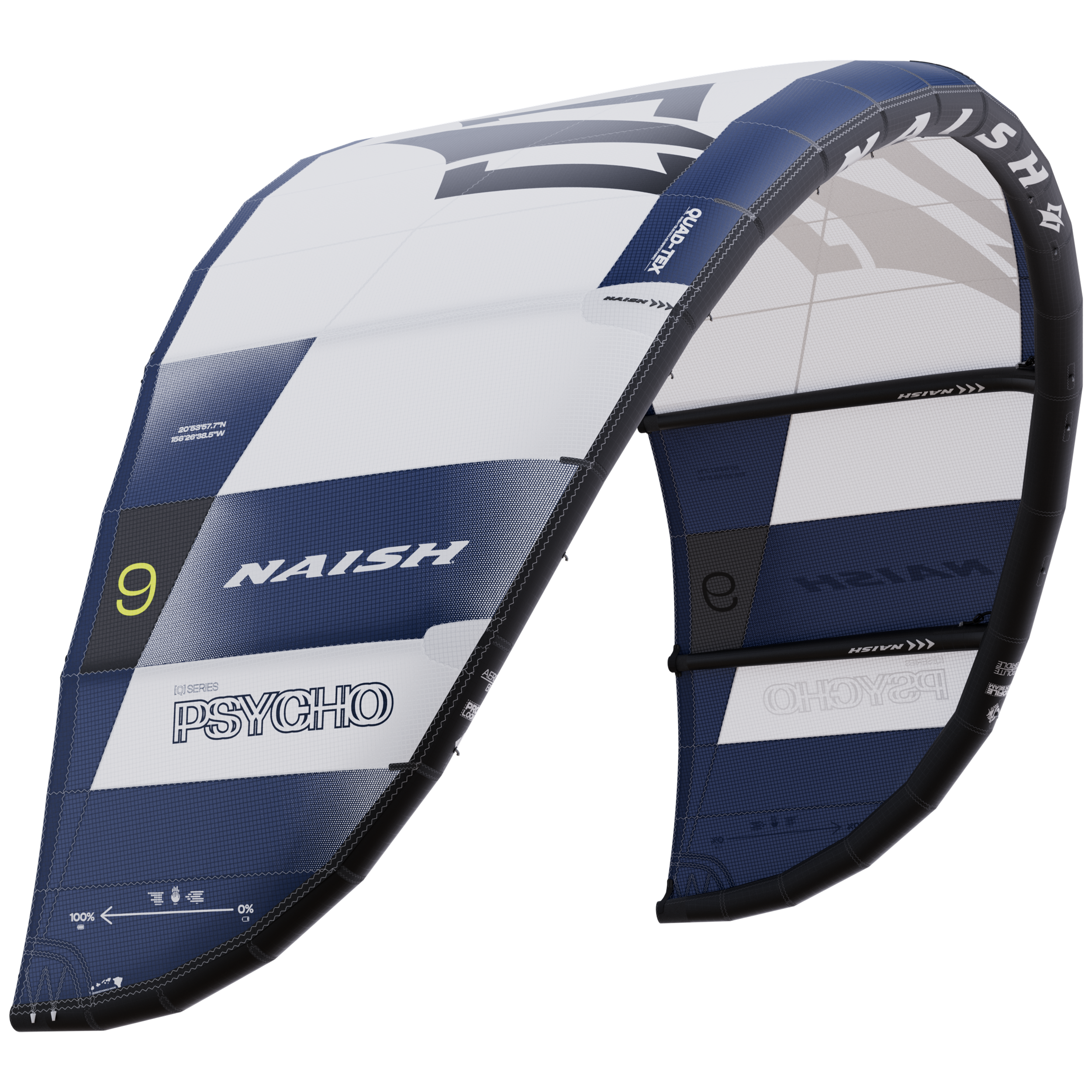 Naish Psycho [Q]Series 2026 Kite — side view