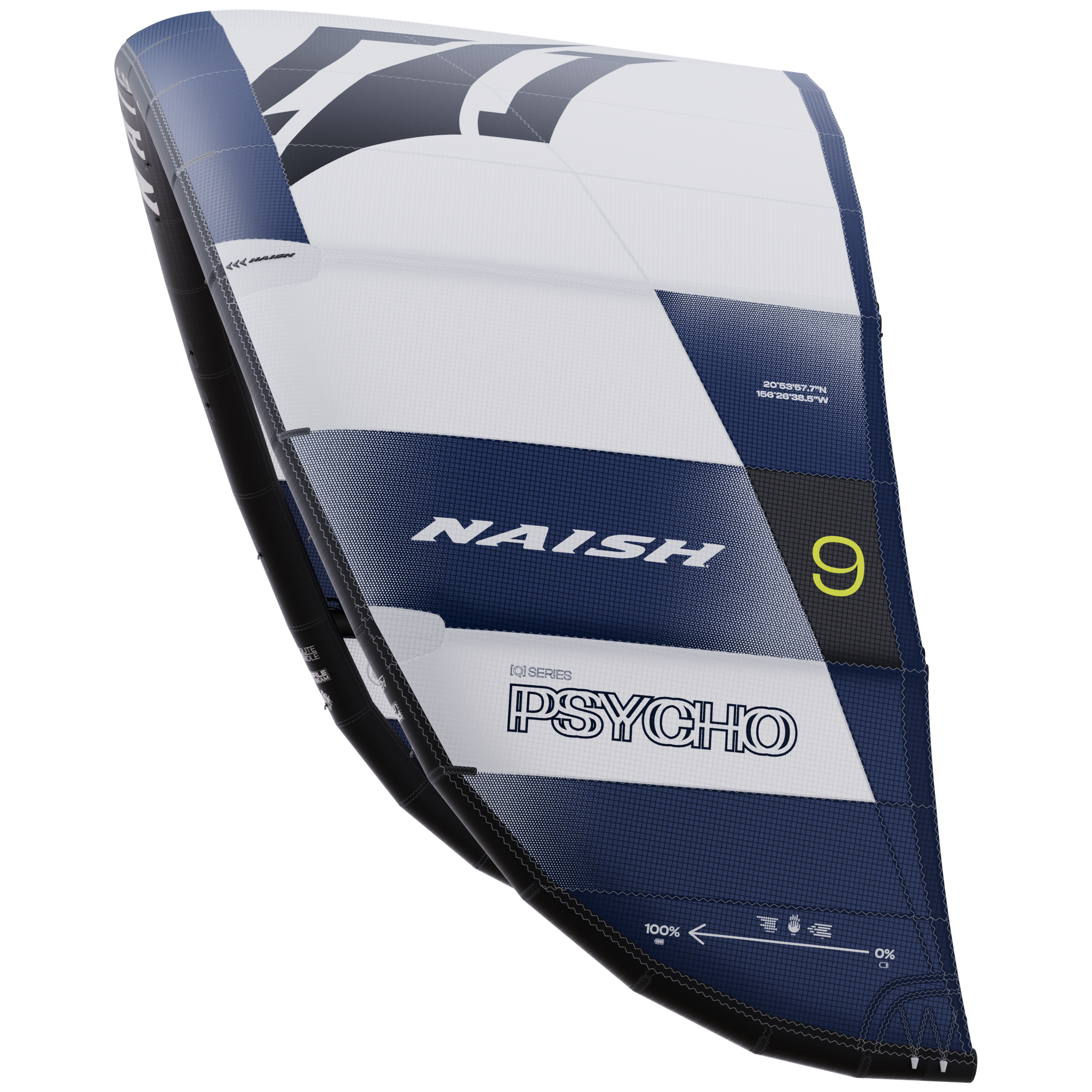 Naish Psycho [Q]Series 2026 Kite — close-up