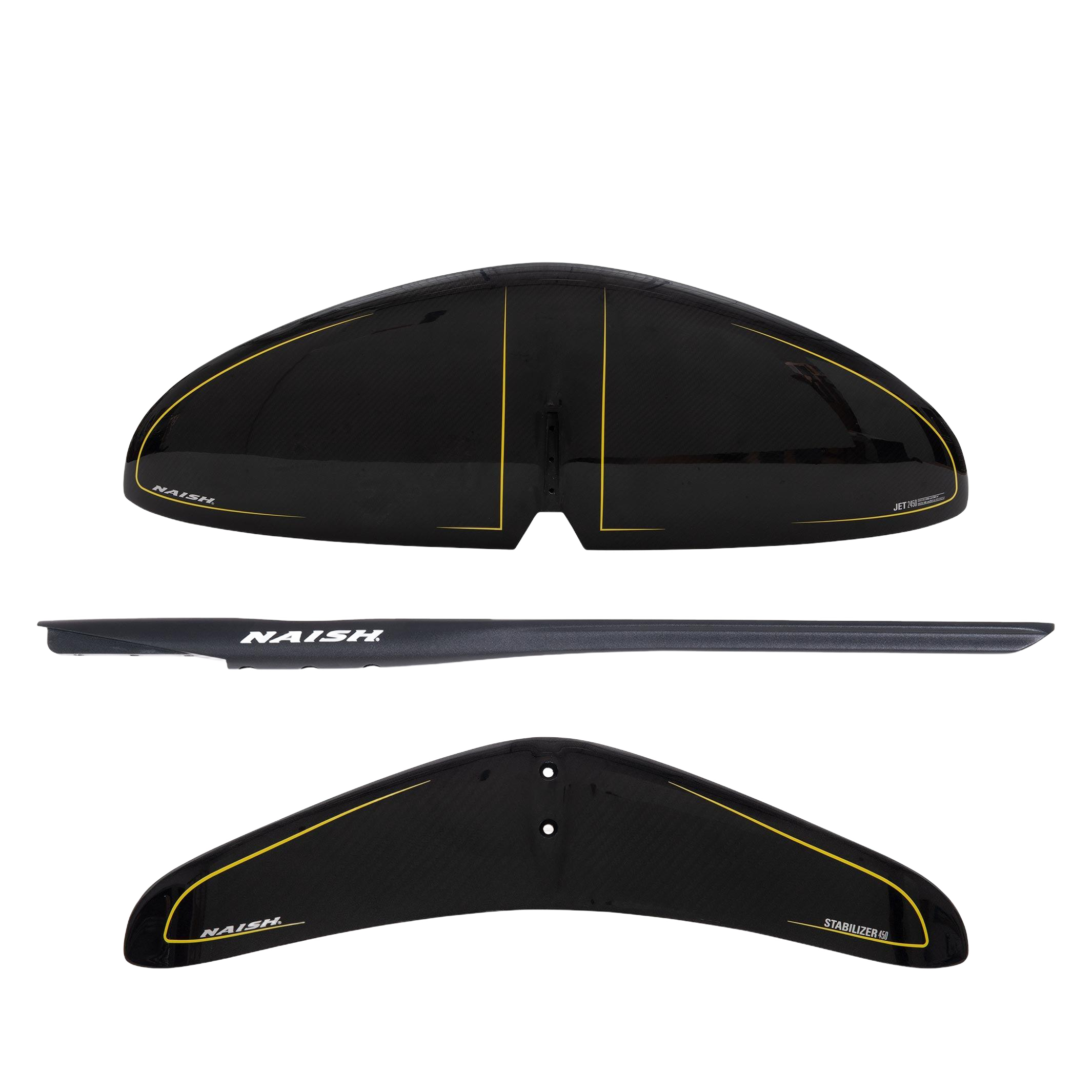 Naish S27 Jet Foil Semi-Complete Hydrofoil — close-up