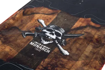 Naish S27 Monarch Kiteboard — in action on the water