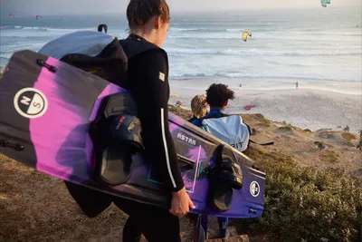 North Astra TT Board 2025 Kiteboard — top view