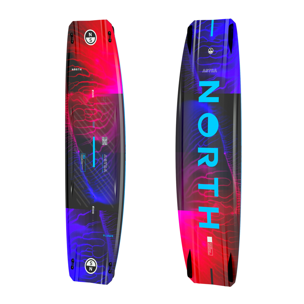 North Astra TT Board Kiteboard — in action on the water