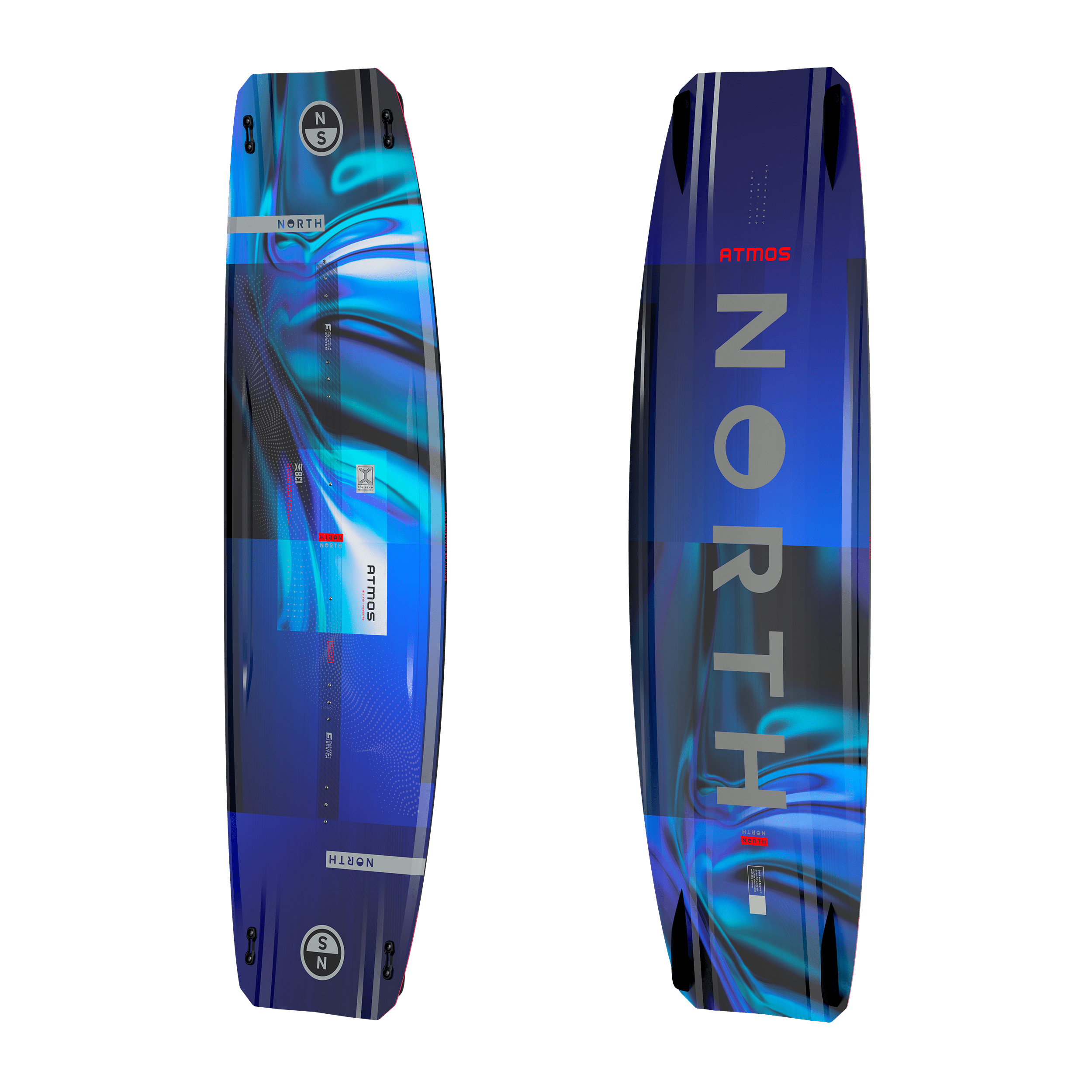 Кайтборд North Atmos TT Board — вид сбоку
