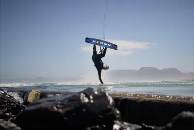 North Atmos TT Board Kiteboard — close-up