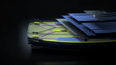 North Atmos Ultra TT Board Kiteboard — close-up