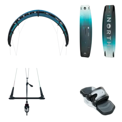 North Big Air Advanced Kite Set Kite — side view