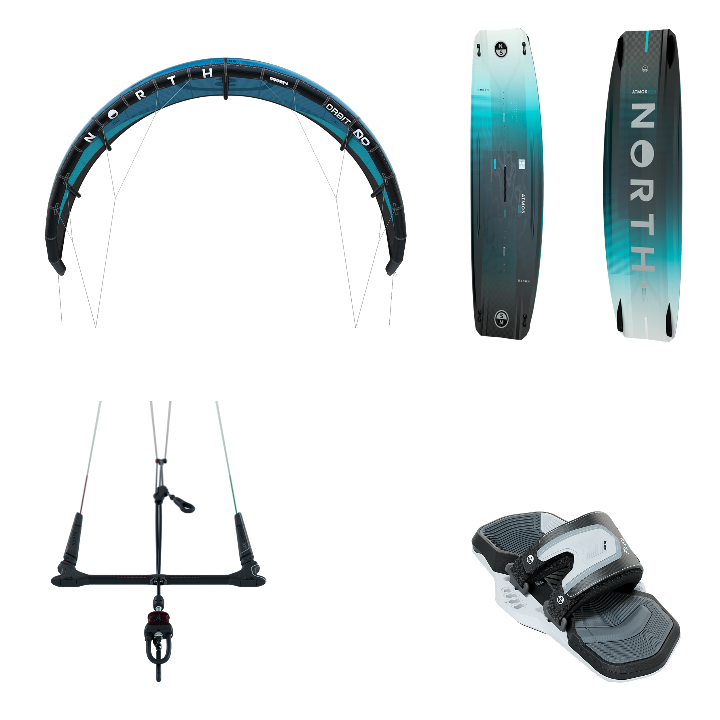 Кайт North Big Air Advanced Kite Set — side view