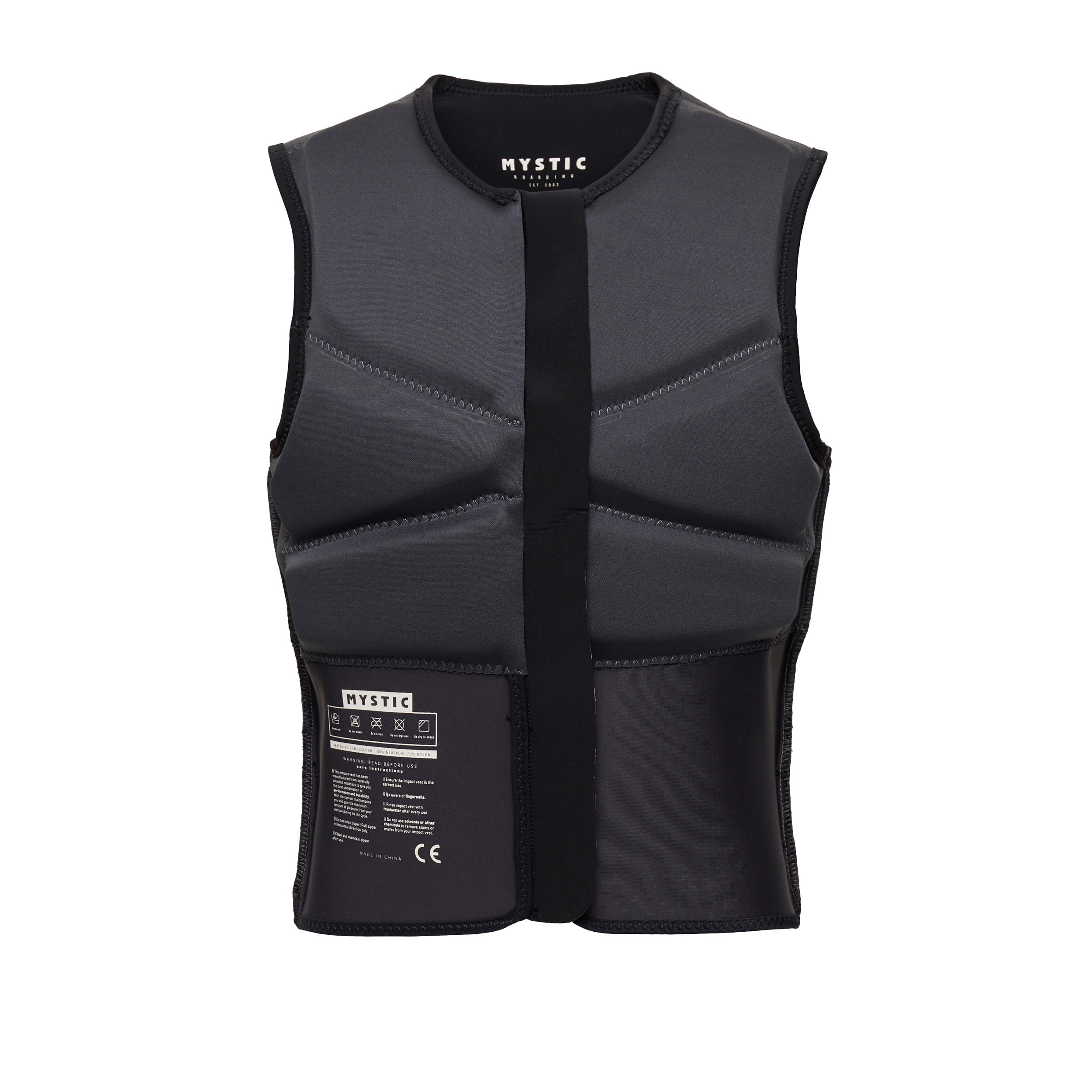 Жилет North Block Impact Vest Fzip — construction detail