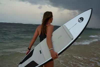 North Charge PRO Surfboard Kiteboard — in action on the water