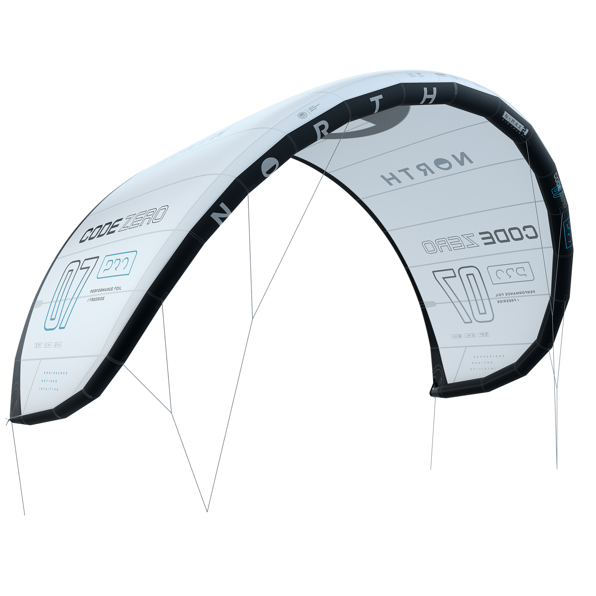 Кайт North Code Zero Pro Kite — вид сверху