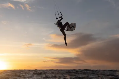 North Comp PRO Surfboard Kiteboard — in action on the water