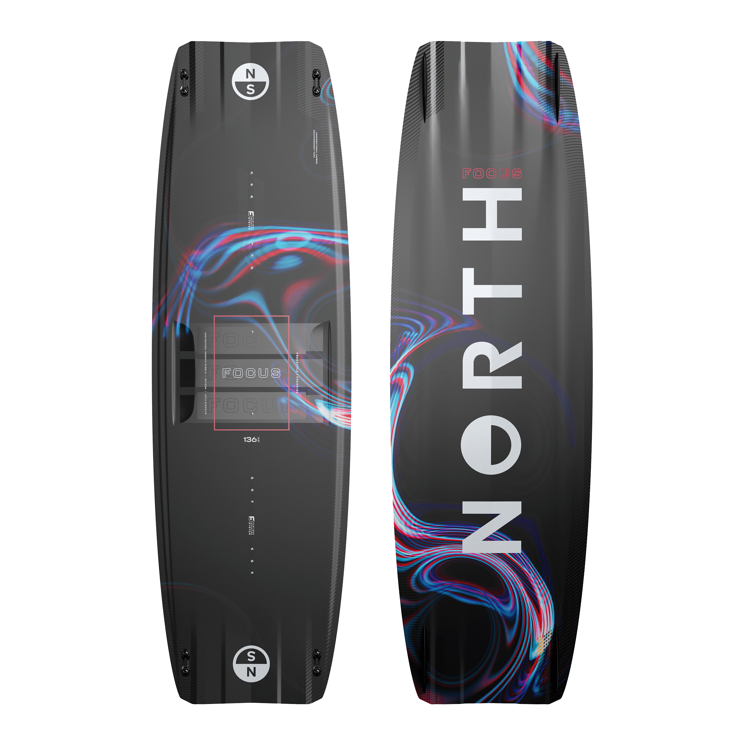 North Focus Hybrid TT Board Kiteboard — buy at K1.surf