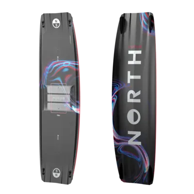 North Focus Hybrid TT Board 2024 Kiteboard — side view
