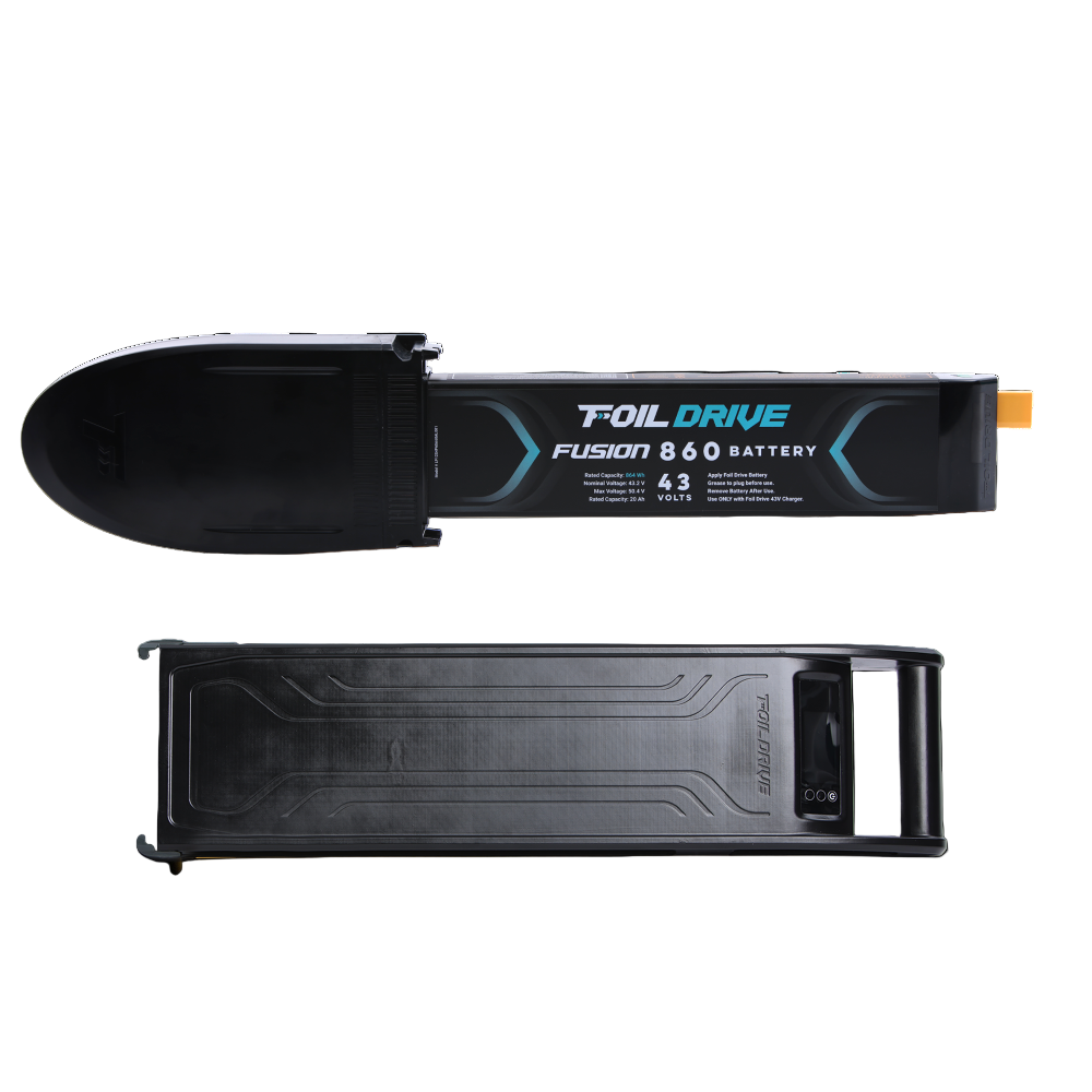 Электро-ассист North Foil Drive Fusion 860 Battery — side view