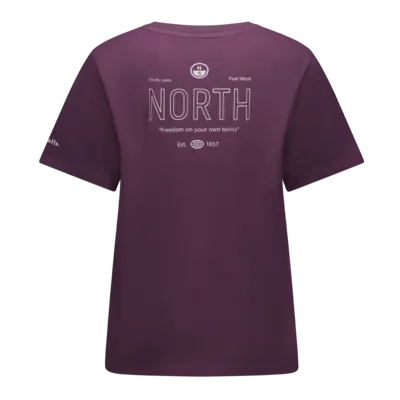 Одежда North Freedom WMS Tee — вид сбоку