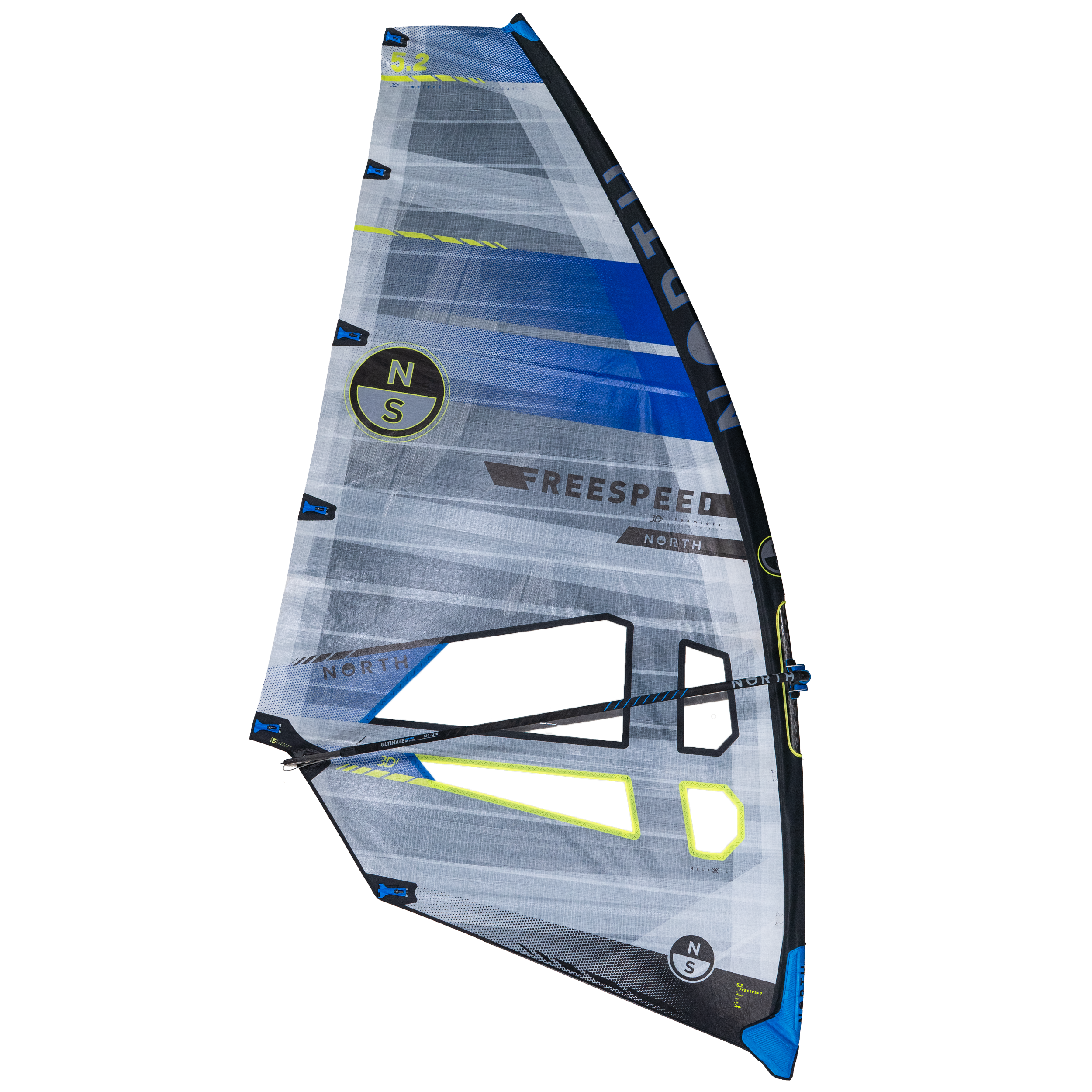 Виндсёрфинг North North Freespeed GEN2 Sail — в работе на воде
