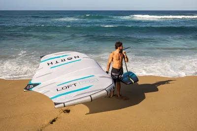 North Loft PRO wing 2026 Wing — in action on the water