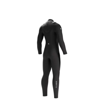 North North Foil Fullsuit 4/3mm Uzip Hydrofoil — side view